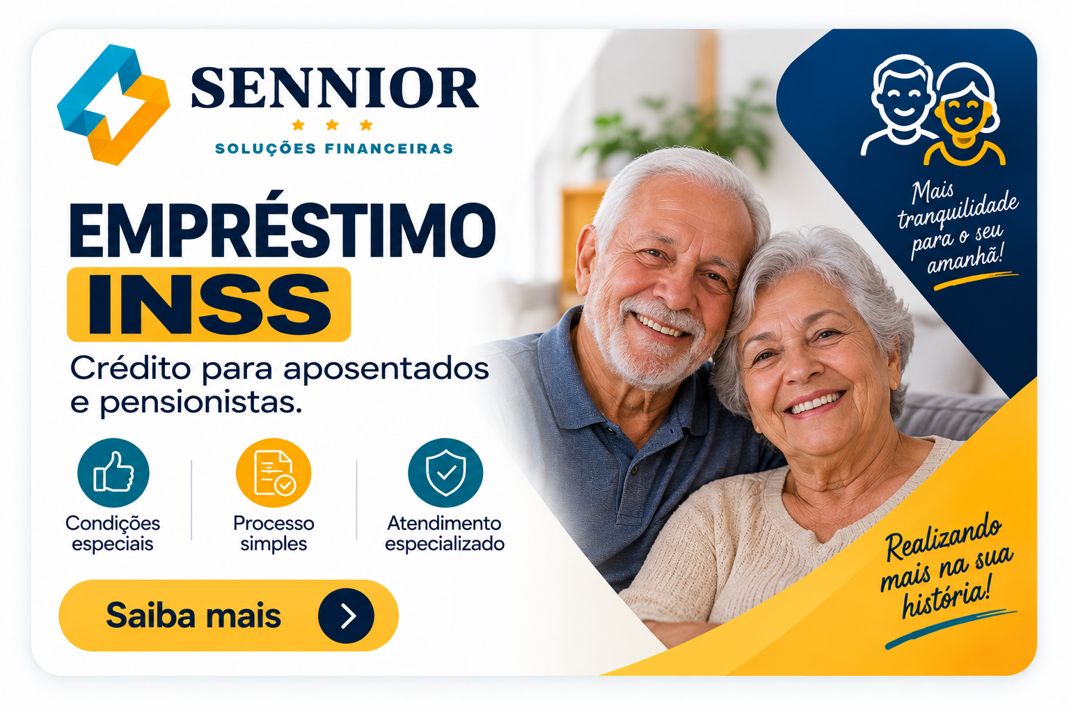 Empréstimo INSS para aposentados e pensionistas com condições especiais